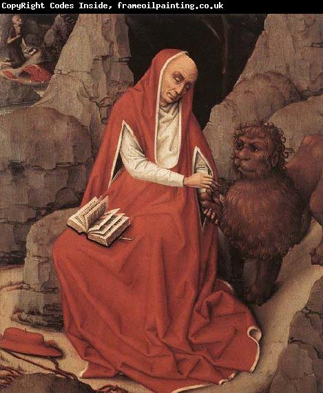 WEYDEN, Rogier van der St Jerome and the Lion
